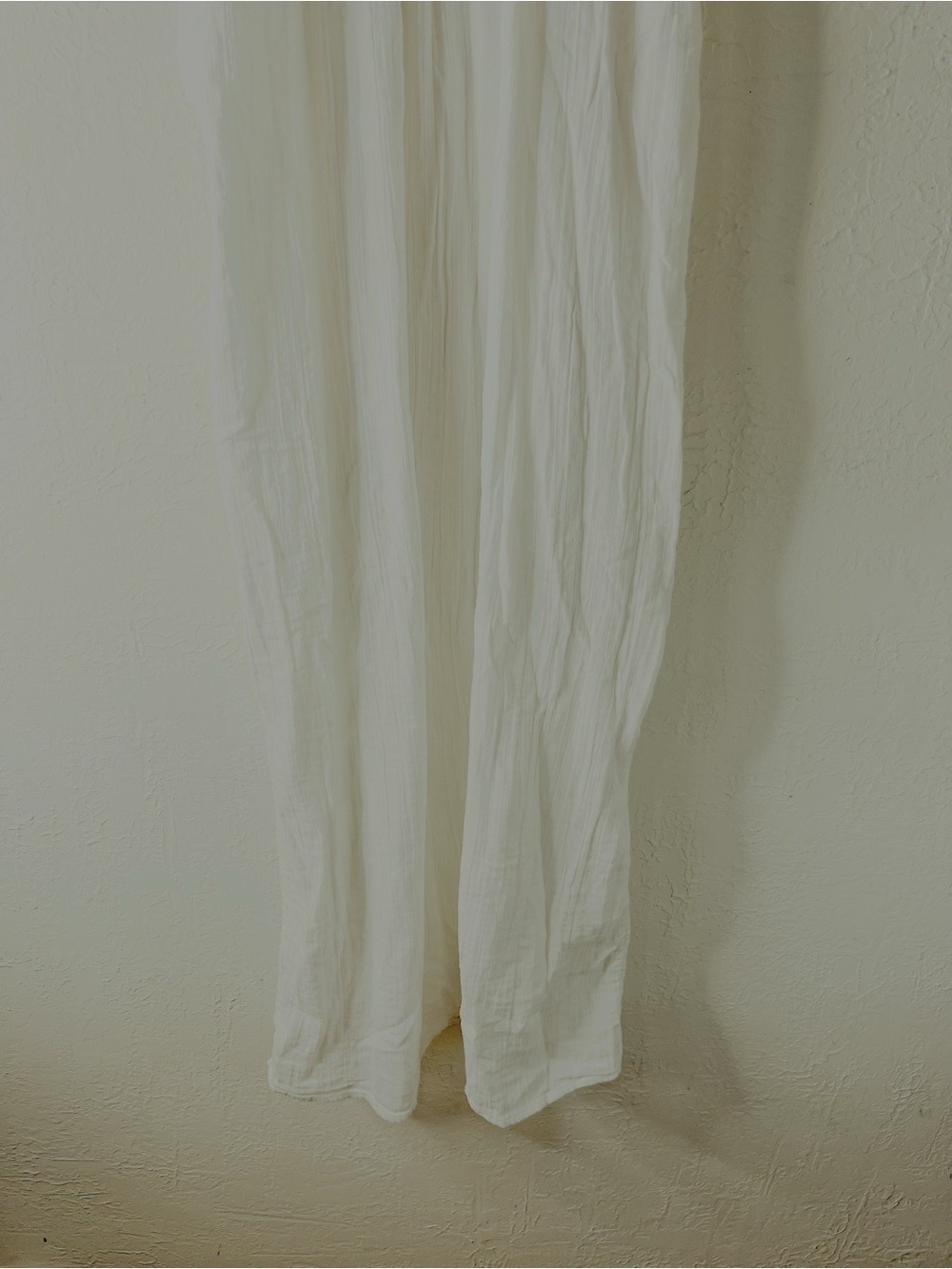 Mara Hoffman Crinkled Cotton Gauze Midi Dress in White 100% Organic Cotton - Picture 12 of 14